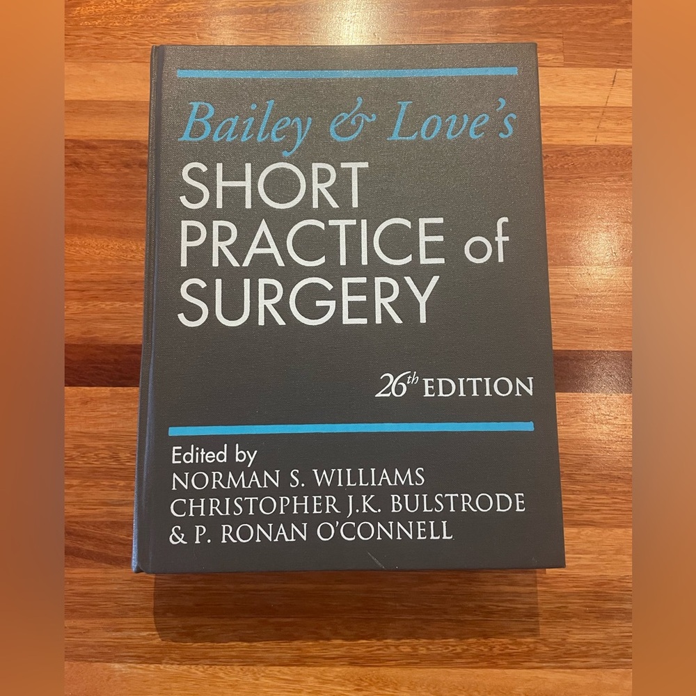 Bailey & Love's Short Practice of Surgery 26th Edition Book
